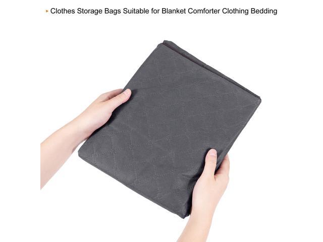 Unique Bargains Foldable Clothes Storage Bags With Reinforced