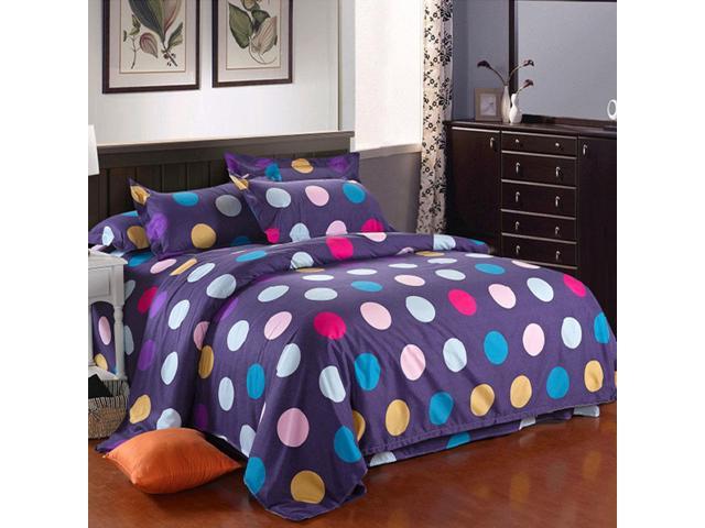 Colorful Dot Pattern Duvet Cover Pillow Case Quilt Cover Bedding