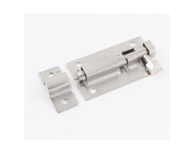 Stainless Steel Safety Guard Latch Slide Lock Door Window Barrel