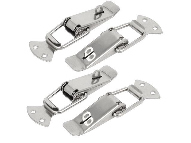 Chest Box 201 Stainless Steel Toggle Latches Catch Hasp Clamp 56x23x11mm 8pcs