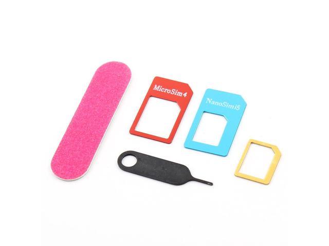 Metal Standard Size Tray Holder Slot Converter Kit Sim Card