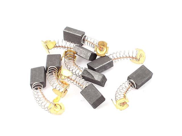 5 Pairs Gray Power Tool Replacement Motor Carbon Brushes 17mmx10mmx5mm 