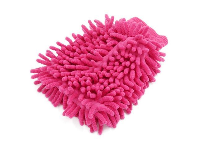 Soft Car Washing Cleaning Dusting Microfiber Chenille Mitt Glove US SELLER 