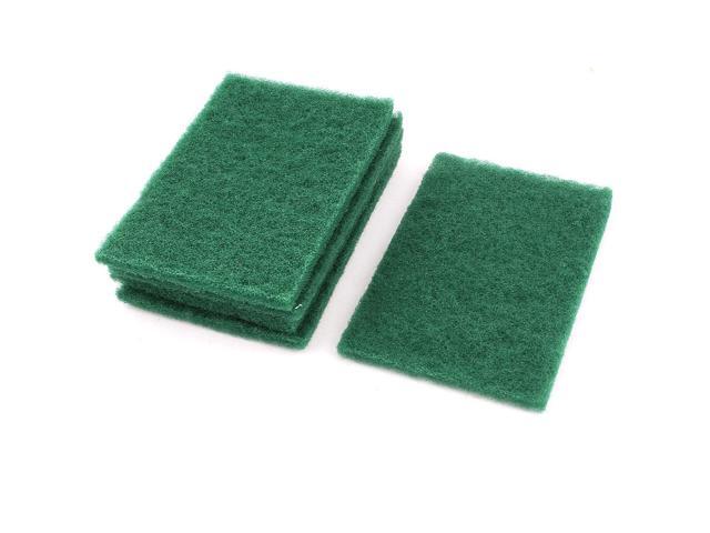 Unique Bargains Kitchen Bowl Dish Wash Clean Scrub Sponge Cleaning Pads Green 5pcs For Home Essential Unique Bargains Kitchen Bowl Dish Wash Clean Scrub Sponge Cleaning Pads Green 5pcs For Home Essential