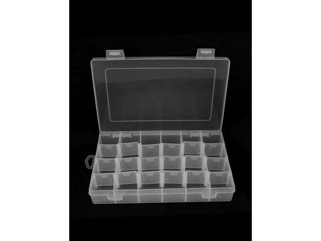 clear plastic fishing tackle boxes