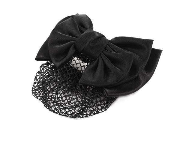 hair barrette with net