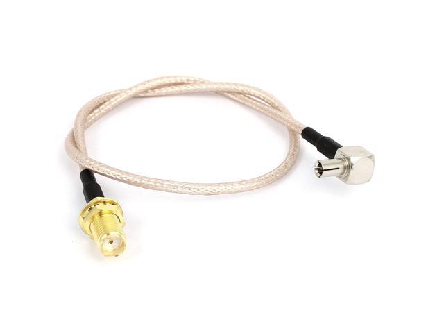 RG316 SMA FEMALE ANGLE to TS9 ANGLE MALE Coaxial RF Cable USA-US 