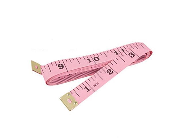 Unique Bargains 1.5M 60" Long Pink Plastic Tape Measure Tailor Sewing Ruler