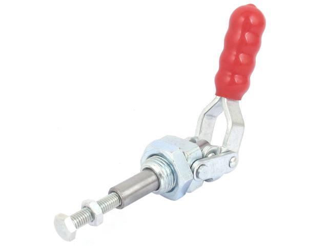 45kg 100lb Push Pull Type Toggle Clamp Rubber Cover Handle Machine Operation