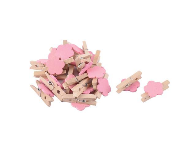 Unique Bargains House Card Photo Decoration Crafts Clothespins