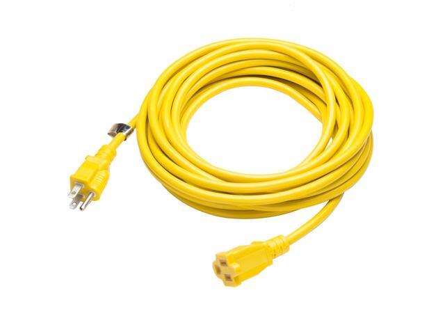 25 Ft 16 3 Sjtw Light Duty Outdoor Extension Cord G Grounded Extension Cord 3 G Grounded
