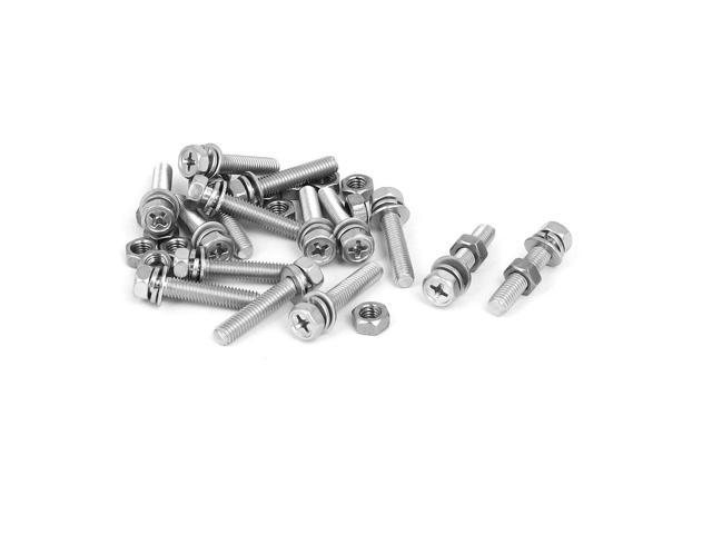 phillips hex head bolts