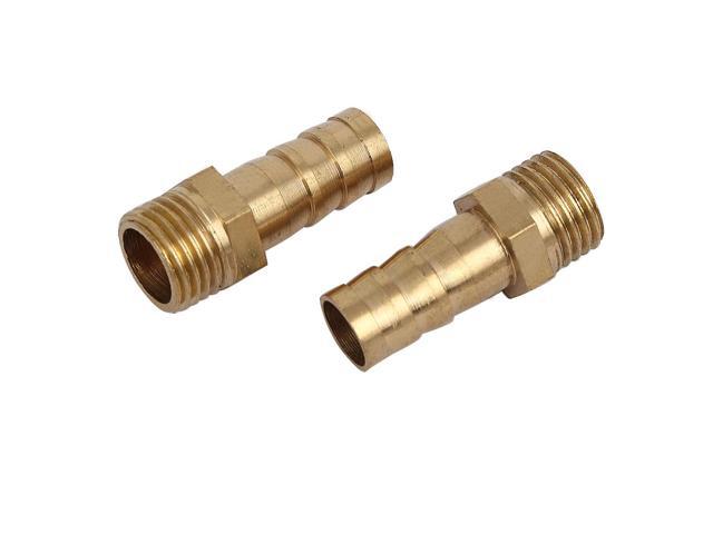 Brass Hose Barb for Connecting Pipes Thread Hose Connector Thread Coupler Plug Connector 6mm-25mm 1pcs Hose Barb