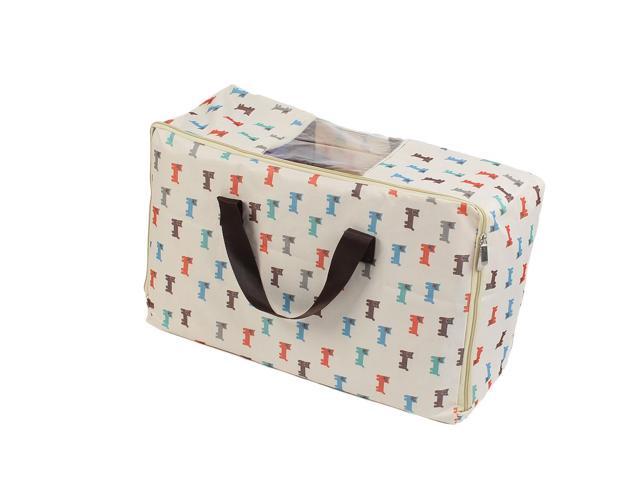 Home Dog Pattern Fabric Zippered Bedding Storage Bag Beige 52 X 33 18cm Newegg Home Dog Pattern Fabric Zippered Bedding Storage Bag Beige 52 X 33 18cm Newegg