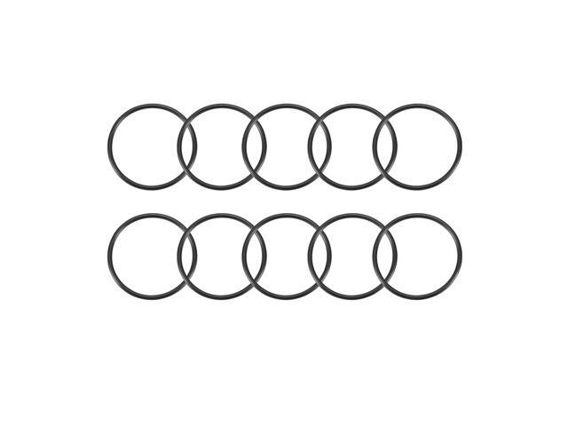20Pcs 36mm x 1.9mm Black Flexible Nitrile Rubber O Ring Oil Seal Washer Grommets