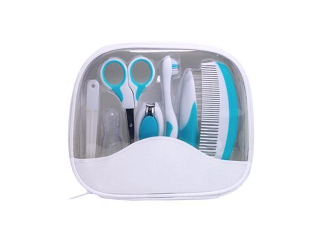 baby nail clippers and hair brush