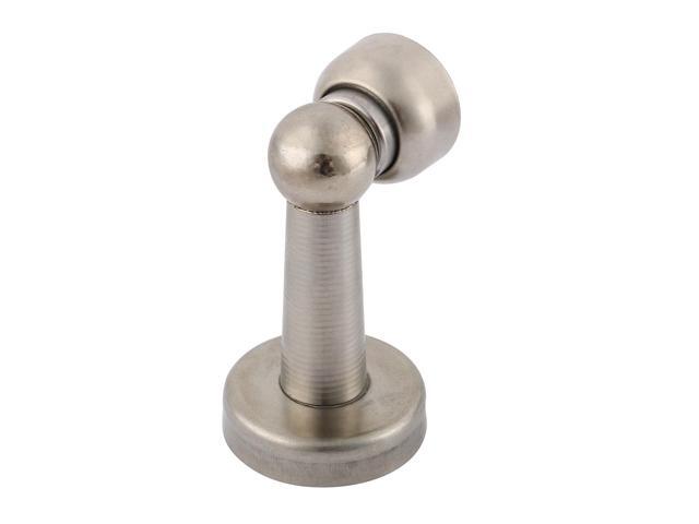 Household Dorm Metal Hardware Wall Mounted Door Stopper Doorstopper Silver Tone Household Dorm Metal Hardware Wall Mounted Door Stopper Doorstopper Silver Tone