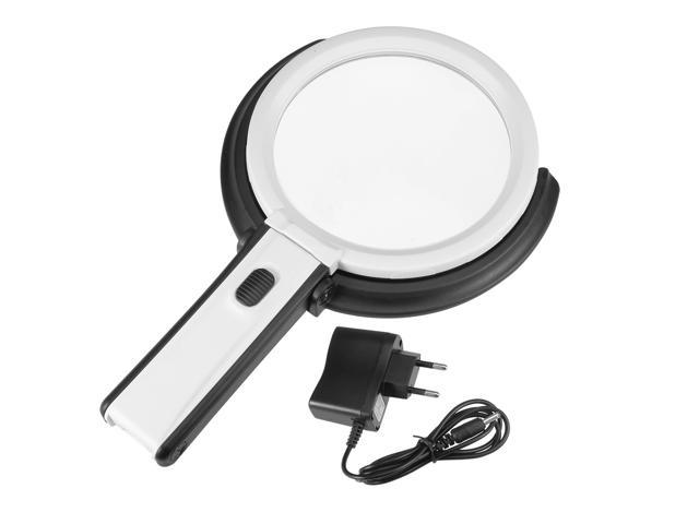 5X Magnifier LED Lamp Light Magnifying White Glass Lens Desk Table Repair Tool 