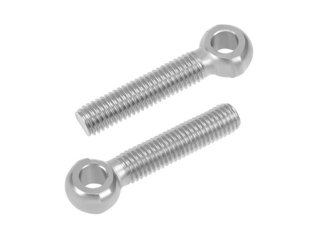 uxcell 2 Set M10x60mm 304 Stainless Steel Hex Bolts w Nuts and Washers Assortment Kit 