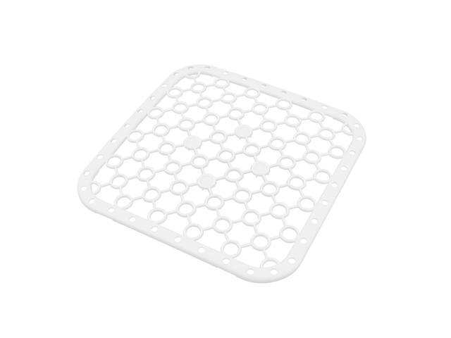 Kitchen Hollow Out Design Dish Drainer Sink Draining Board Cup Pot