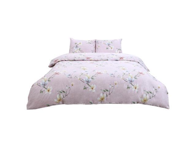 90 X 90 Duvet Cover Bedding Set Pillow Shams Reversible