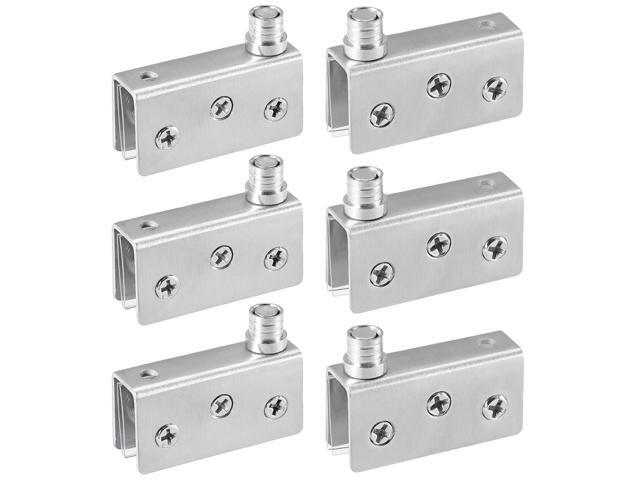 Glass Hinge Stainless Steel Glass Door Pivot Hinge Glass Clamp