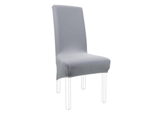 Soft Home Chair Cover Strech Spandex Long Back Dining Chair Seat