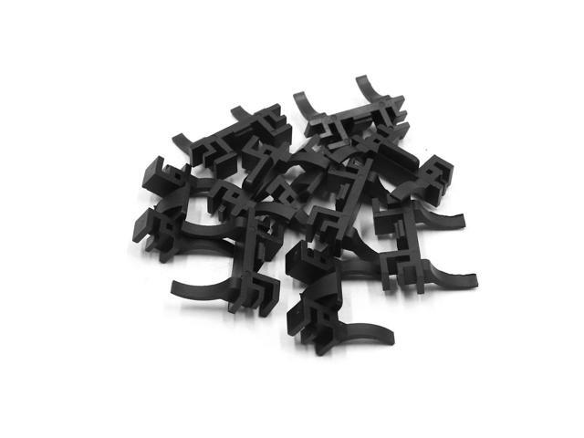 10pcs Black Plastic Car H7 LED Headlight Lamp Bulb Holder Adapter for Ford Focus
