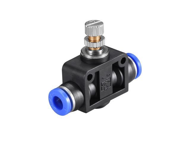 Push in to connect inline Air Fitting Flow Speed Control OD 4MM 