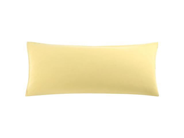 Soft Microfiber Body Pillow Cover With Zipper Closure Long Pillow