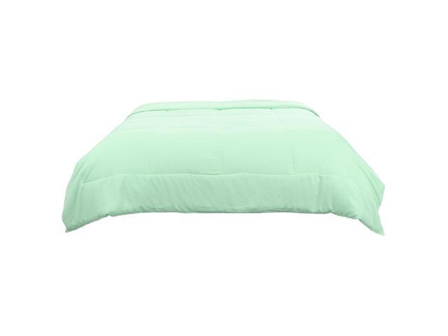 King Light Green 100 Polyester Washed Cotton Craft Quilted