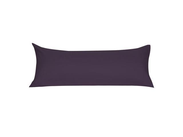 Soft Microfiber Body Pillow Cover With Zipper Closure Long Pillow