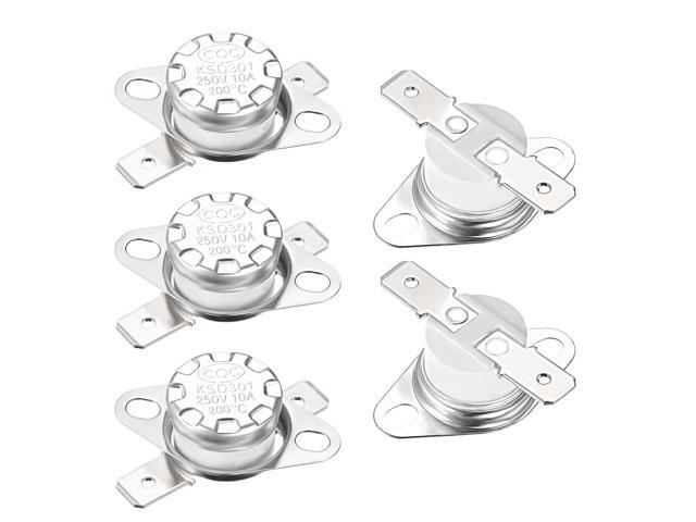 5 pcs Temperature Switch Control Sensor Thermal Thermostat 150°C N.C KSD301 