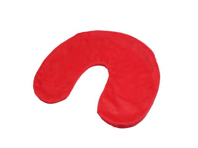 Red Universal Washable Car U Shaped Neck Pillow Cover Case Red Universal Washable Car U Shaped Neck Pillow Cover Case Protector