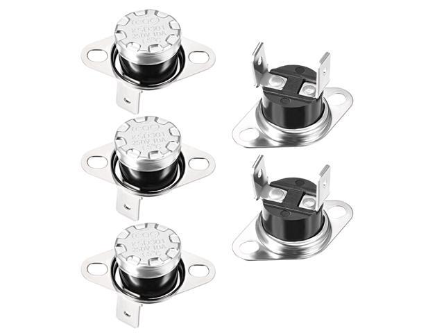 5pcs Temperature Controlled Switch Thermostat 50°C N.C KSD301 Normal Close 10A 