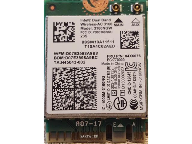 ThinkPad X200 T400 UWB Wireless WUSB PCI-E Card 42T0971 