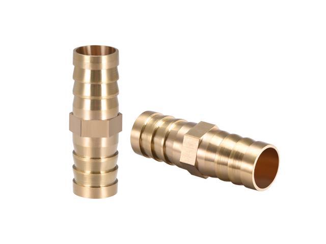 16mm Straight Plastic Barbed Connector Pipe Hose Joiner Tubing Air Fuel Water