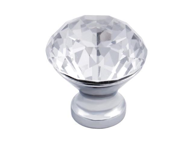 30mm Dia Crystal Knobs Round Shape Knob Drawer Pull Handle Cabinet