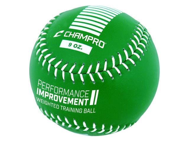 Set of 4 Champro Training Softballs Green//Yellow//Black//Blue, 12-Inch