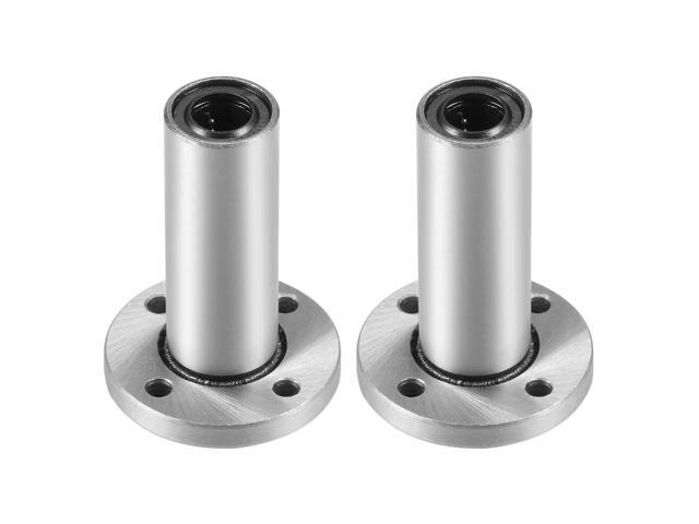 15mm OD 45mm Length 2Pcs LM8UU Extra Long Linear Ball Bearings 8mm Bore Dia