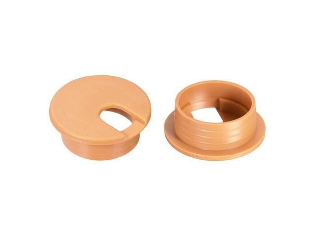 Cable Hole Cover 1 3 8 Plastic Desk Grommet For Wire Organizer