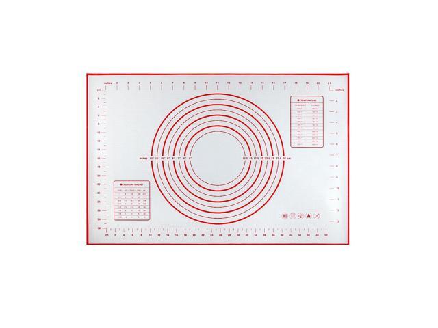 60cmx40cm Silicone Pastry Mat Non Stick Baking Mat With