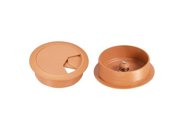 Cable Hole Cover 2 1 8 Plastic Desk Grommet For Wire Organizer