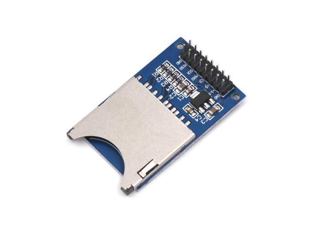 10pcs Read And Write For Arduino ARM MCU SD Card Module Slot Socket Reader Best