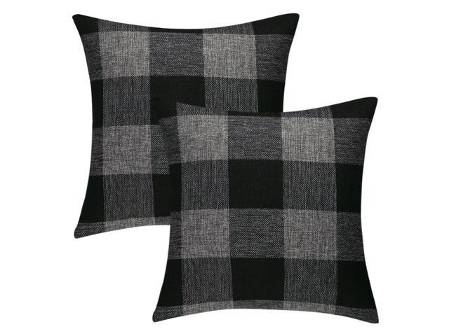 Buffalo Check Plaid Throw Pillow Covers Cotton Linen Clic Retro Farmhouse Square Cushion Cases For Sofa Bedroom Car 22 X Inch Pack Of 2 13 Buffalo Check Plaid Throw Pillow Covers Cotton Linen Clic Retro Farmhouse Square Cushion Cases For Sofa Bedroom Car 22 X Inch Pack Of 2 13