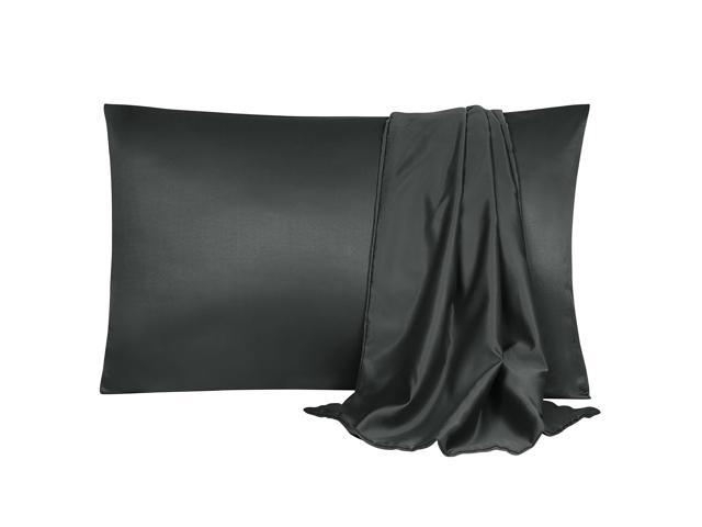 2 Pack Silk Satin Pillowcase For Hair And Skin Cool Silky Soft