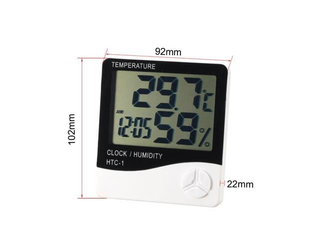 Hygrometer deals thermometer clock