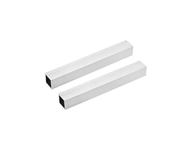 6063 Aluminum Square Tube 25mmx25mmx0.8mm Wall Thickness 300mm Length Seamless Straight Pipe Tubing 3 Pcs 6063 Aluminum Square Tube 25mmx25mmx0.8mm Wall Thickness 300mm Length Seamless Straight Pipe Tubing 3 Pcs