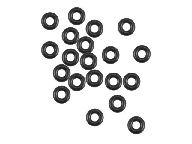 Section 1.8mm Rubber O-Ring gaskets 20Pcs OD 6.75mm  ID 3.15mm 