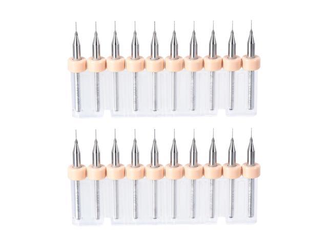 Pcb Drill Bits 0 2mm Tungsten Carbide Rotary Tool Jewelry Cnc Engraving Print Circuit Board Micro Drill Bits 1 8 Inch Shank 2 Set Pcs Newegg Com